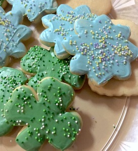 Photo of sugar cookies for Saint Patrick's day